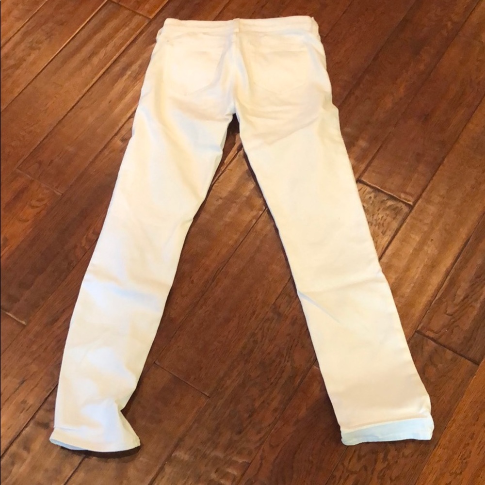 J. crew Matchstick White Jeans - Picture 3 of 3